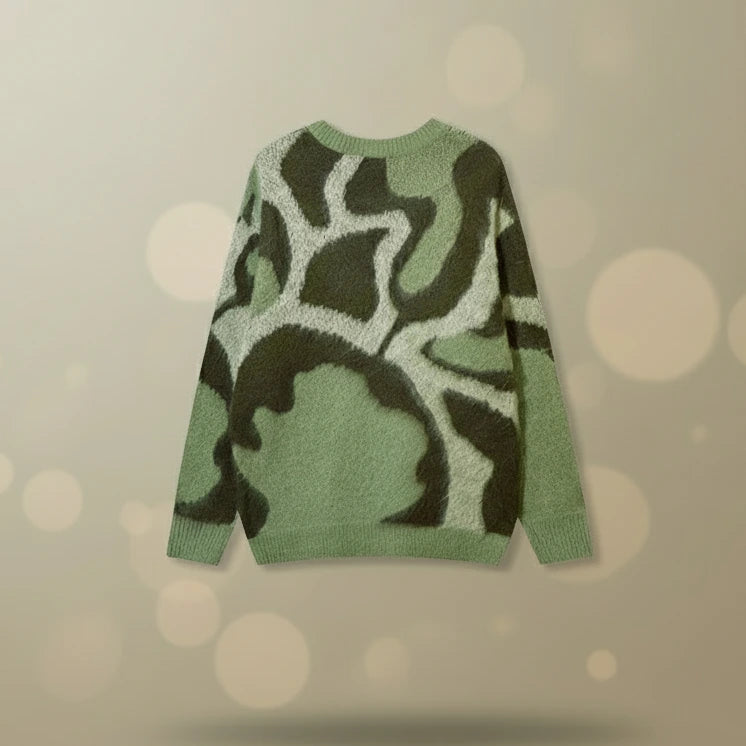 Ins Trendy Couple's Knitted Sweater