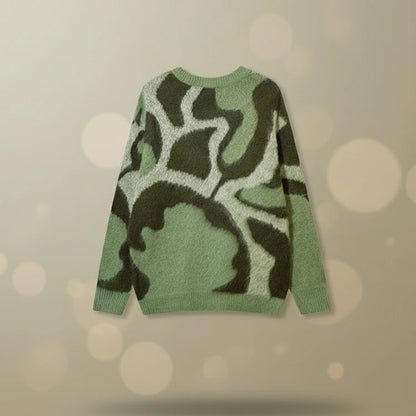 Ins Trendy Couple's Knitted Sweater